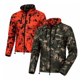 DAMARAN MOSSY REVERSIBLE FLEECE JACKET WITH WINDBLOCK MEMBRANE