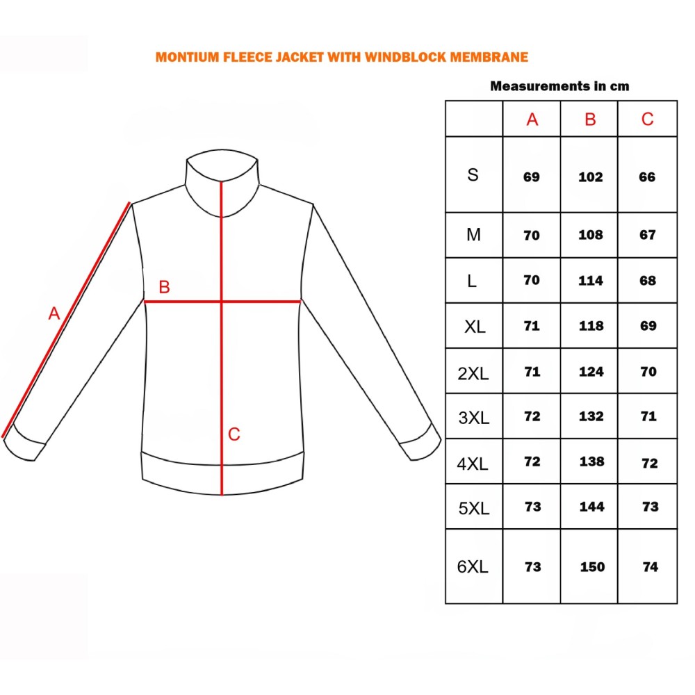 MONTIUM FLEECE JACKET WITH MEMBRANE WINDBLOCK