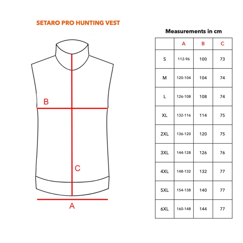 SETARO PRO GREEN HUNTING VEST
