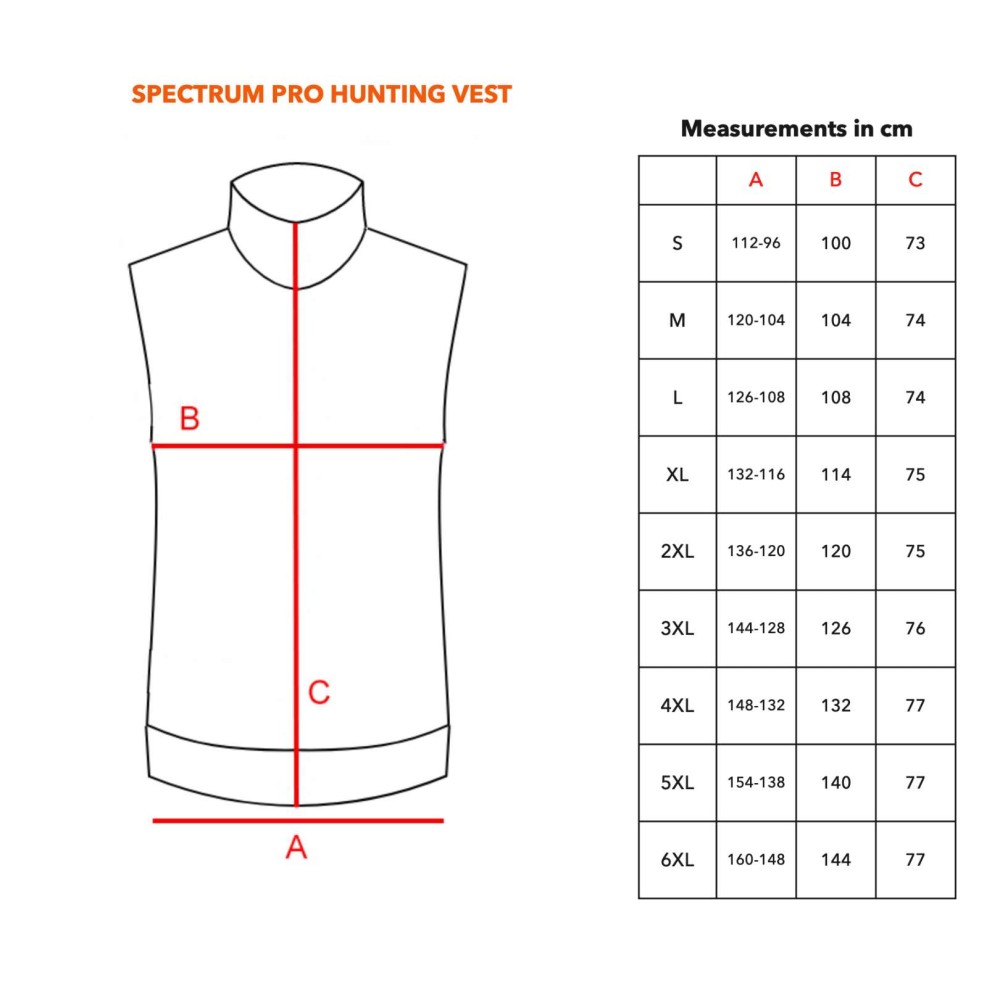 SPECTRUM PRO BROWN HUNTING VEST