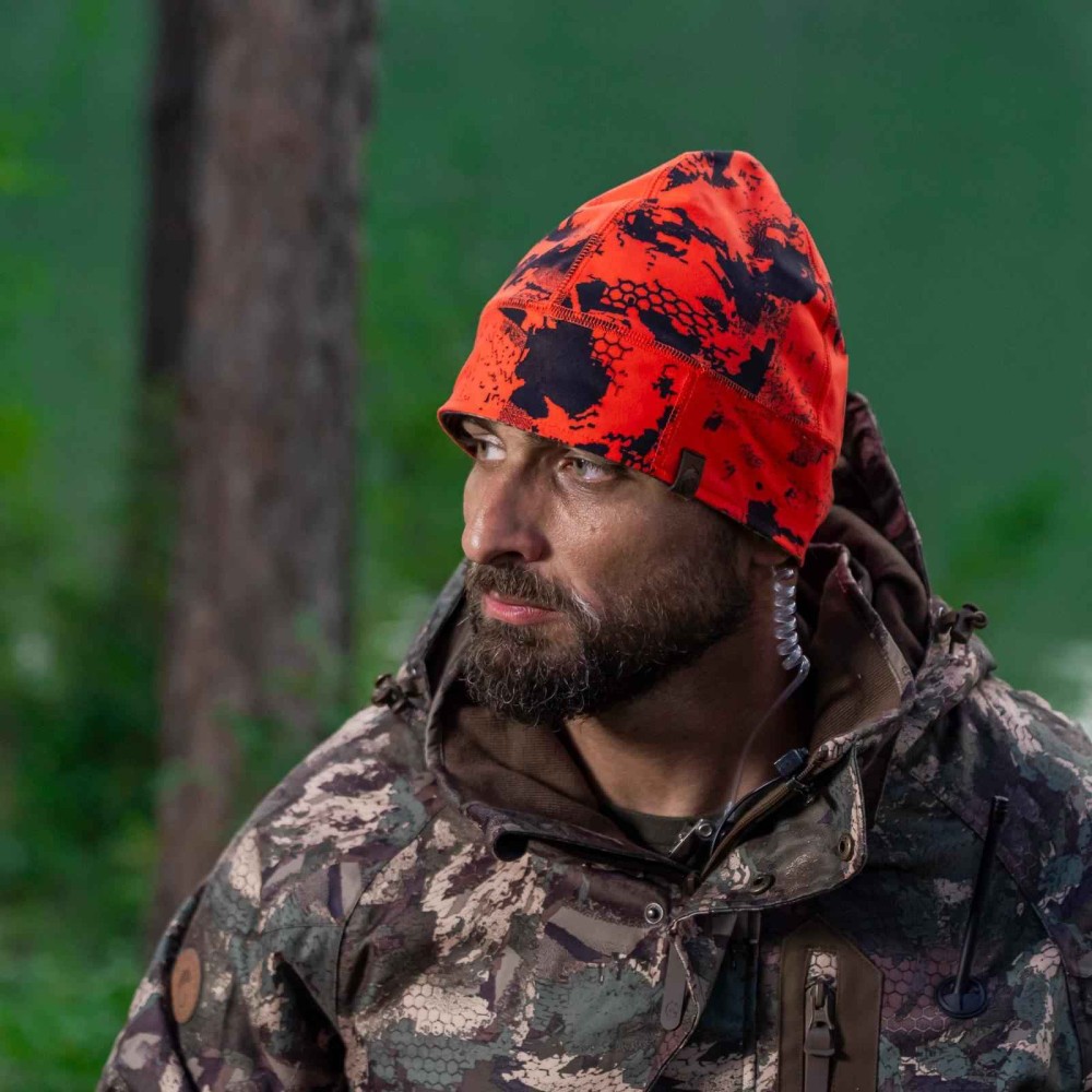 DAMARAN REVERISIBLE HUNTING BEANIE WITH WINDBLOCK MEMBRANE