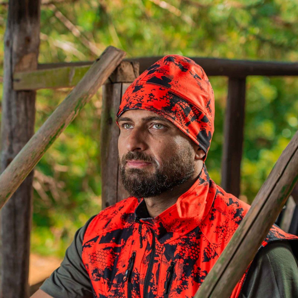 DAMARAN CHAMELEON REVERISIBLE HUNTING BEANIE WITH WINDBLOCK MEMBRANE