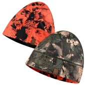 DAMARAN MOSSY REVERISIBLE HUNTING BEANIE WITH WINDBLOCK MEMBRANE