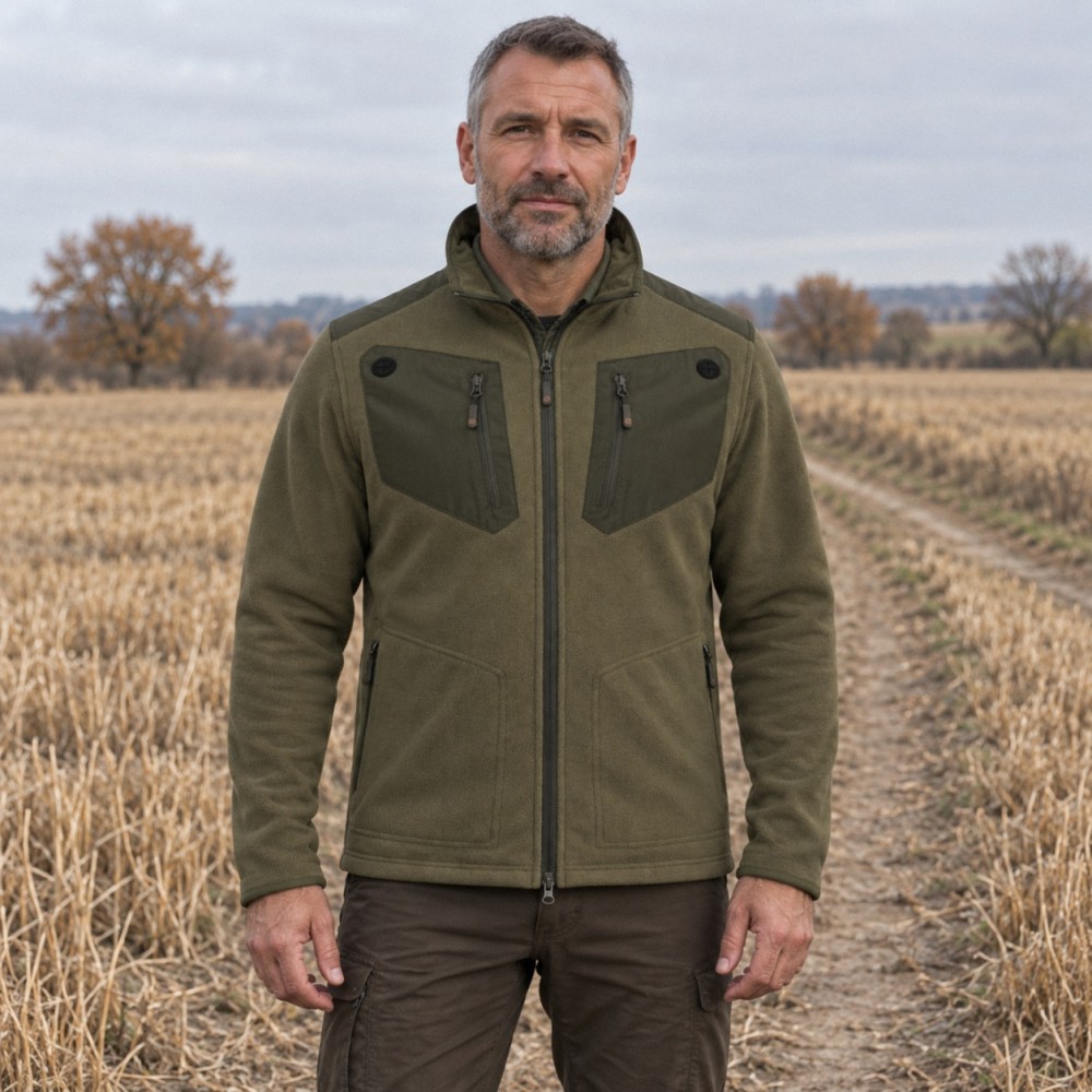 MONTIUM FLEECE JACKET WITH MEMBRANE WINDBLOCK