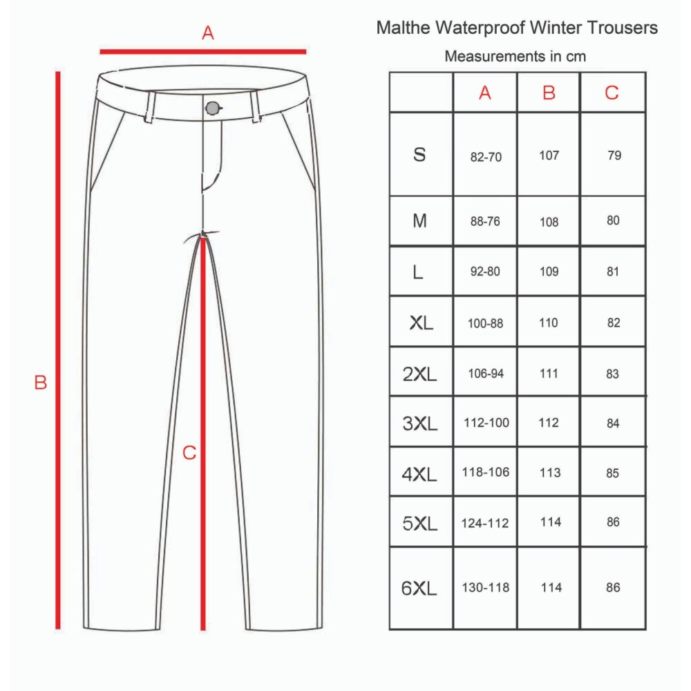 MALTHE WATERPROOF WINTER TROUSERS