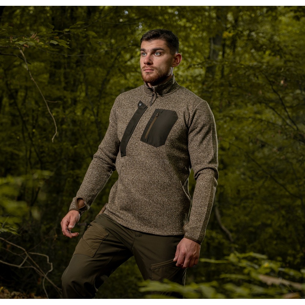 OWENI PERFORMANCE FLEECE PULLOVER