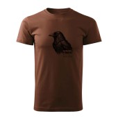 MINIMA LIGHT BROWN RAVEN T-SHIRT