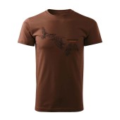 MINIMA LIGHT BROWN CROW T-SHIRT