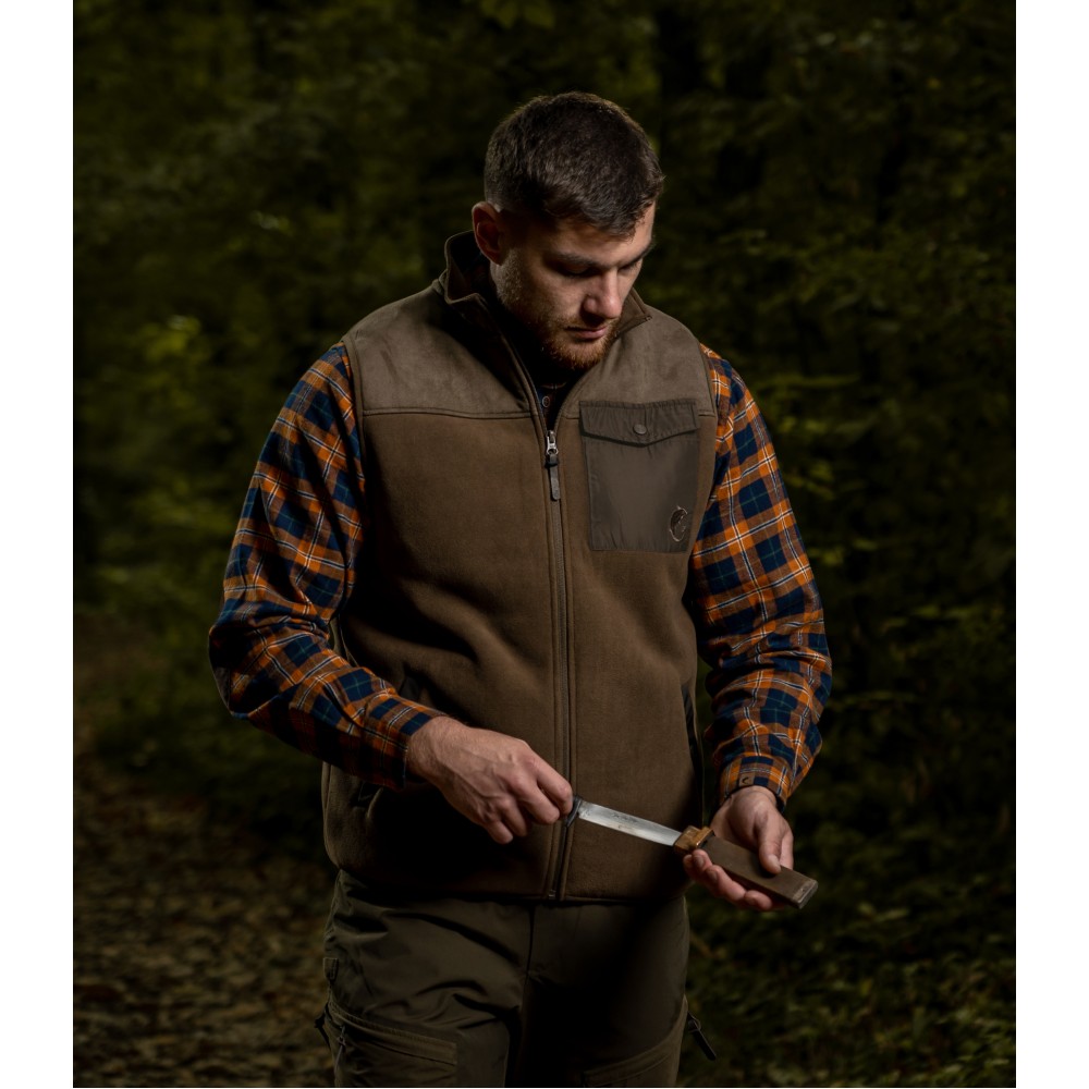 MALTHE SHERPA FLEECE GILET