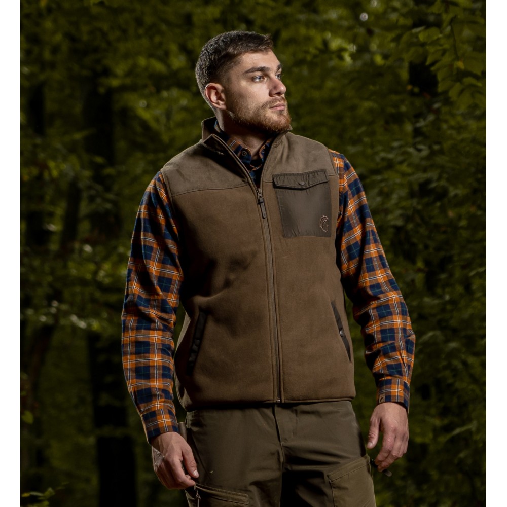 MALTHE SHERPA FLEECE GILET