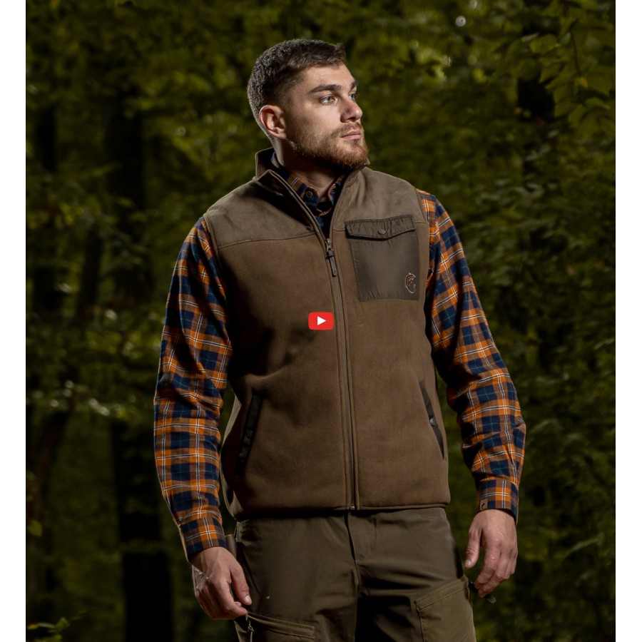 MALTHE SHERPA FLEECE GILET