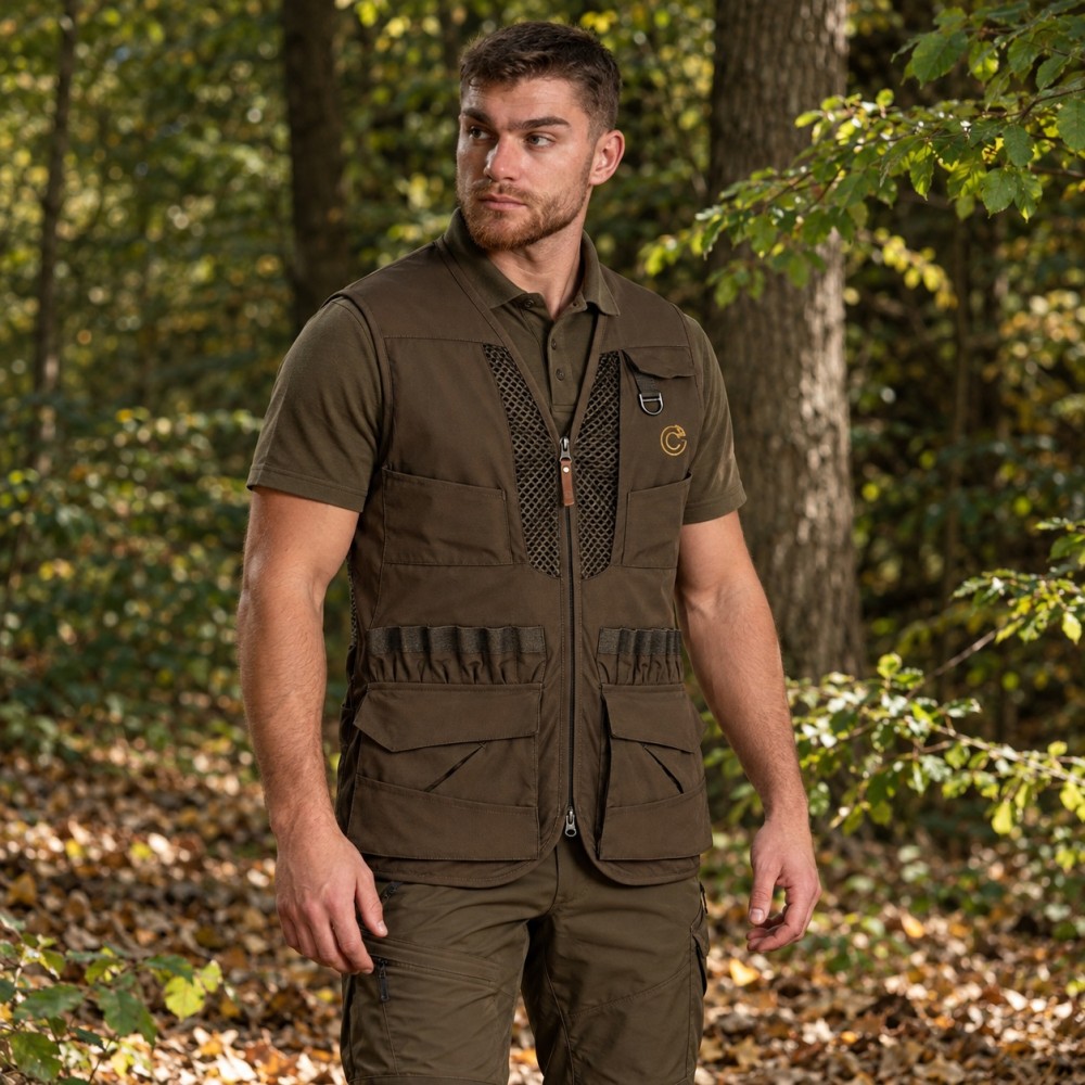 CAFFRUM BROWN PRO HUNTING VEST